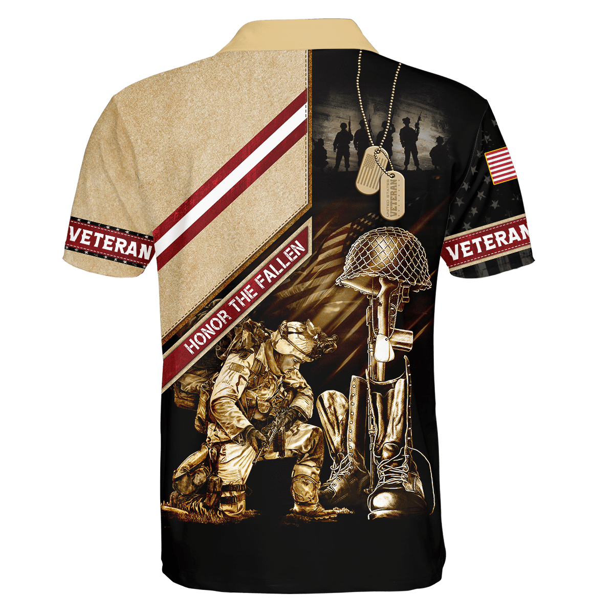 US Veteran - Honor The Fallen 3D All Over Printed Unisex Shirts MH17082202 - VET , Gifts for veterans