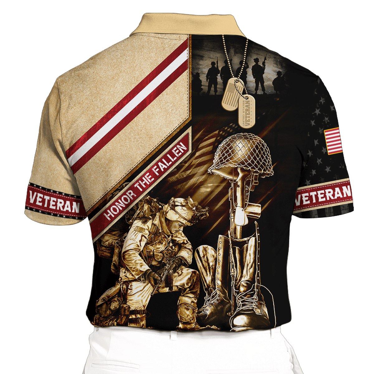 US Veteran - Honor The Fallen 3D All Over Printed Unisex Shirts MH17082202 - VET , Gifts for veterans