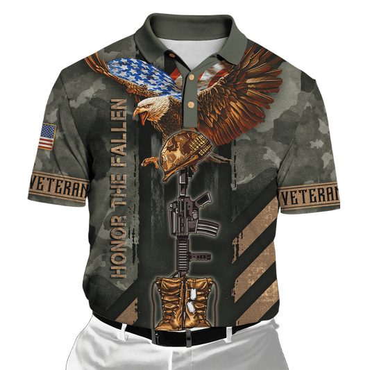 US Veteran - Eagle Honor The Fallen 3D All Over Printed Unisex Shirts MH17082203 - VET , Gifts for veterans