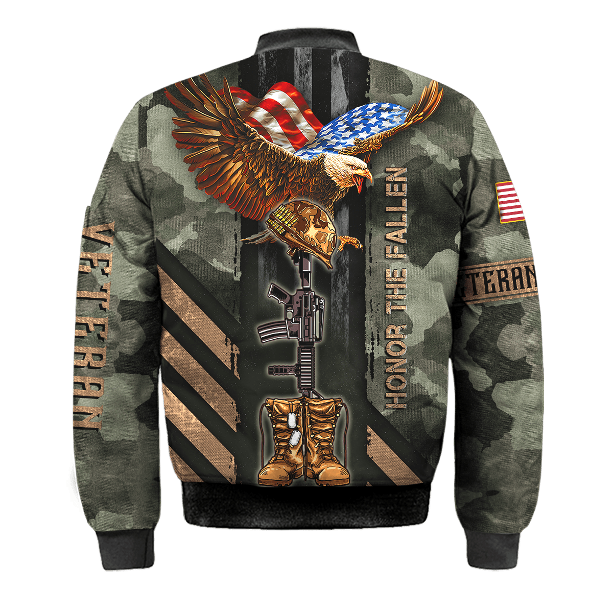 US Veteran - Eagle Honor The Fallen 3D All Over Printed Unisex Shirts MH17082203 - VET , Gifts for veterans