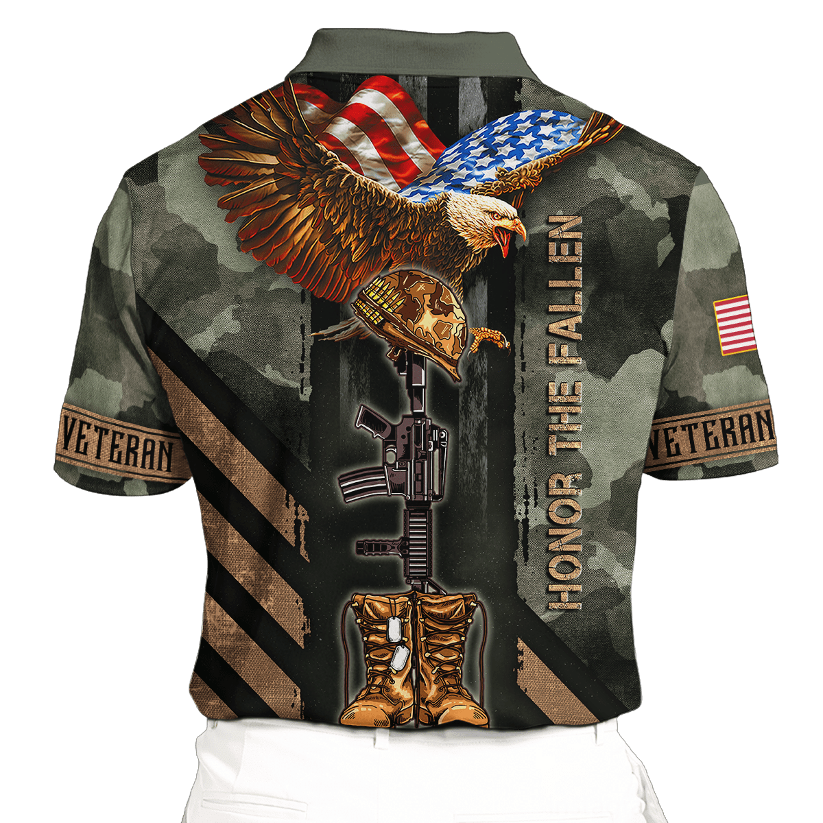 US Veteran - Eagle Honor The Fallen 3D All Over Printed Unisex Shirts MH17082203 - VET , Gifts for veterans