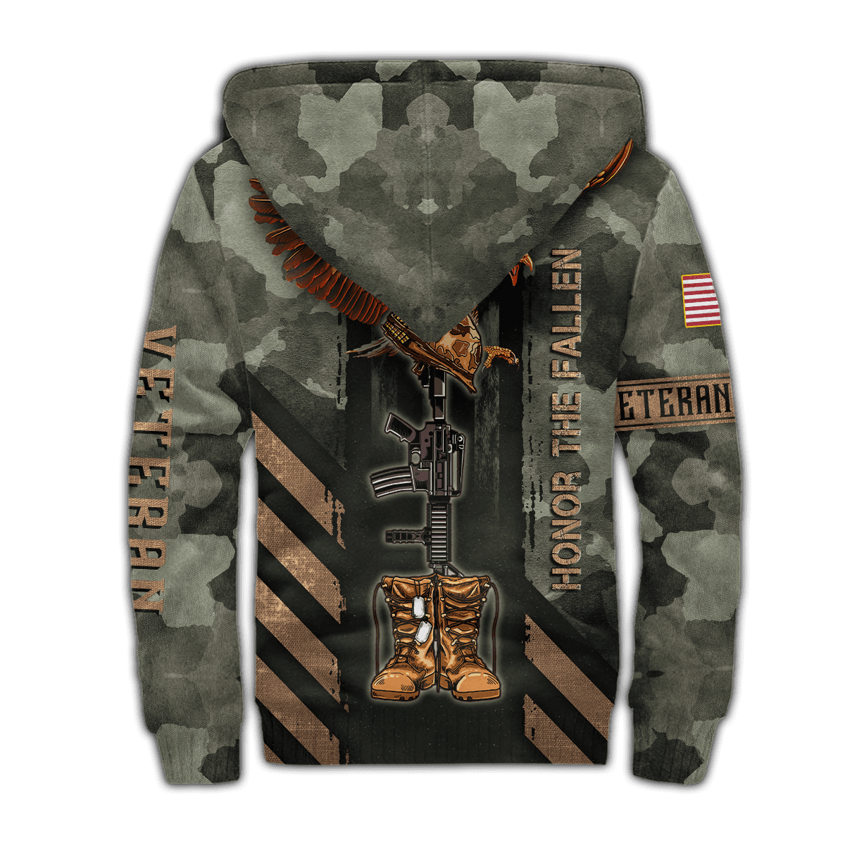 US Veteran - Eagle Honor The Fallen 3D All Over Printed Unisex Shirts MH17082203 - VET , Gifts for veterans