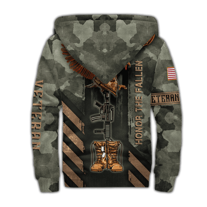 US Veteran - Eagle Honor The Fallen 3D All Over Printed Unisex Shirts MH17082203 - VET , Gifts for veterans