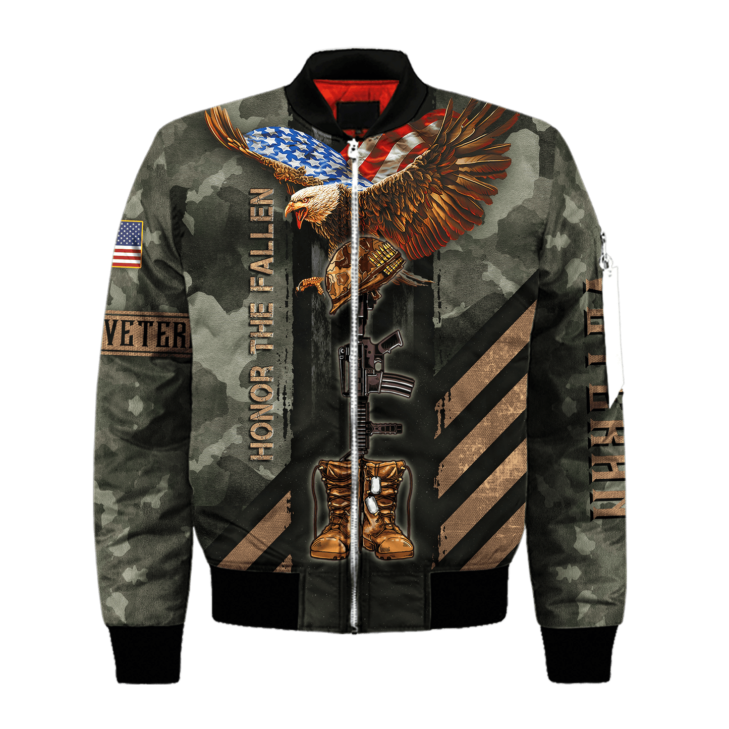US Veteran - Eagle Honor The Fallen 3D All Over Printed Unisex Shirts MH17082203 - VET , Gifts for veterans