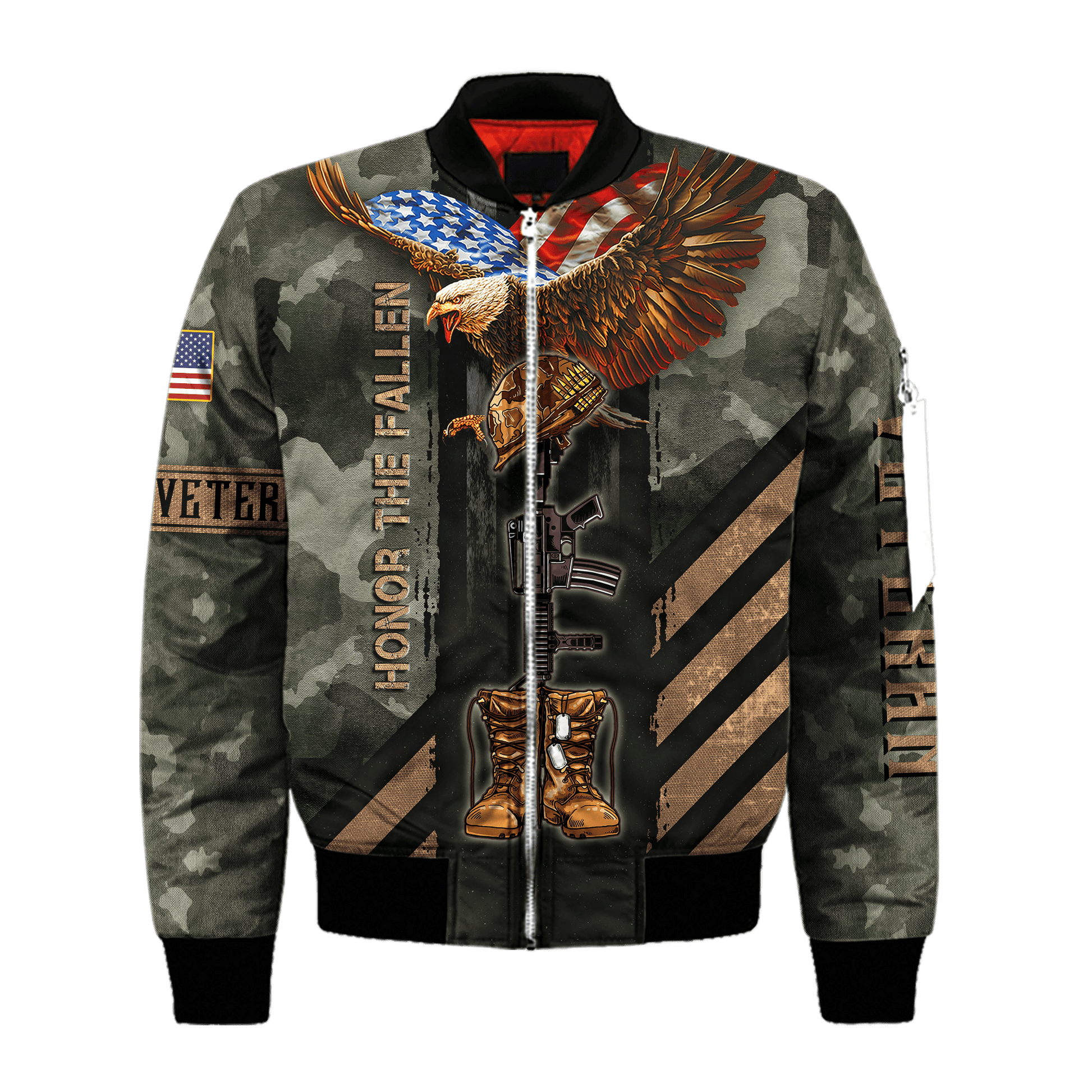 US Veteran - Eagle Honor The Fallen 3D All Over Printed Unisex Shirts MH17082203 - VET , Gifts for veterans