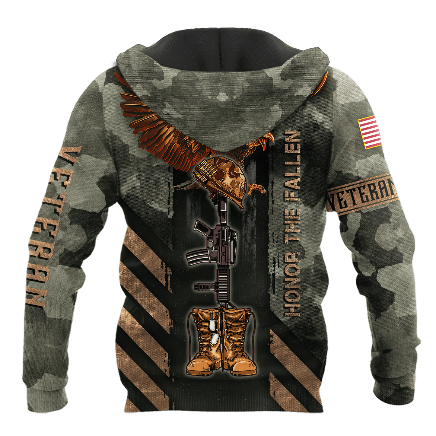 US Veteran - Eagle Honor The Fallen 3D All Over Printed Unisex Shirts MH17082203 - VET , Gifts for veterans