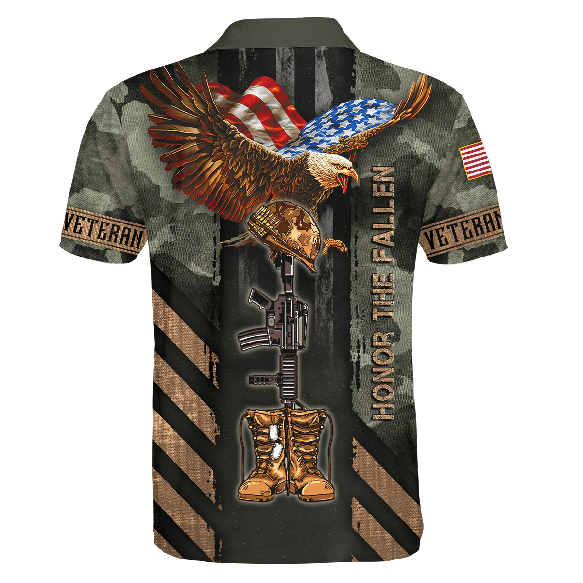 US Veteran - Eagle Honor The Fallen 3D All Over Printed Unisex Shirts MH17082203 - VET , Gifts for veterans