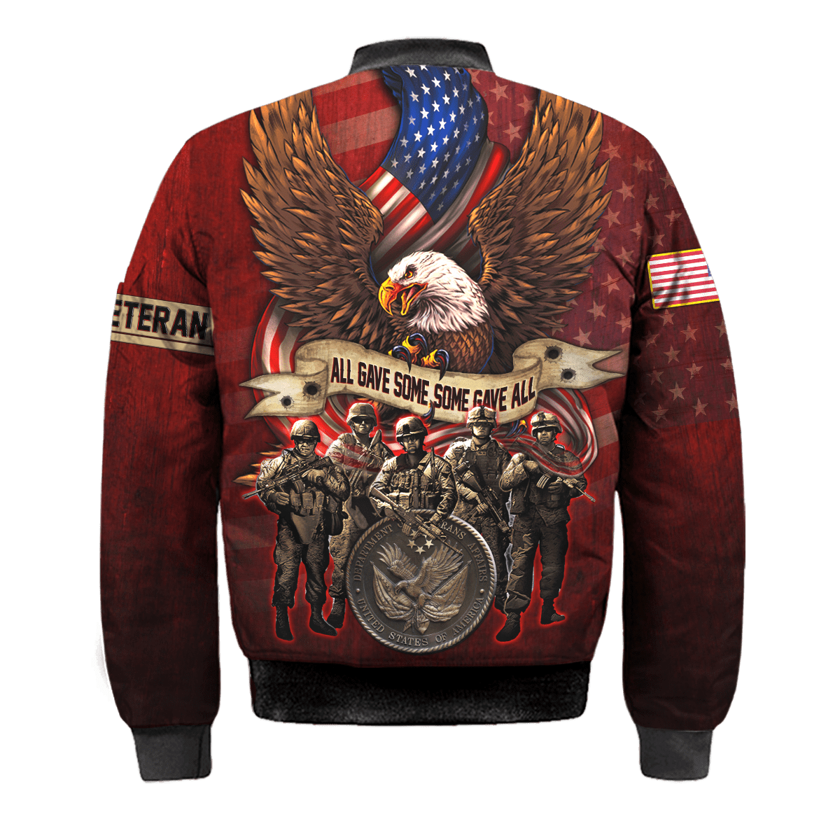 US Veteran - All Gave Some Some Gave All Unisex Shirts MON16082201-VET , Gifts for veterans