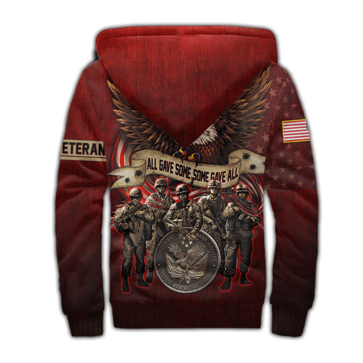 US Veteran - All Gave Some Some Gave All Unisex Shirts MON16082201-VET , Gifts for veterans
