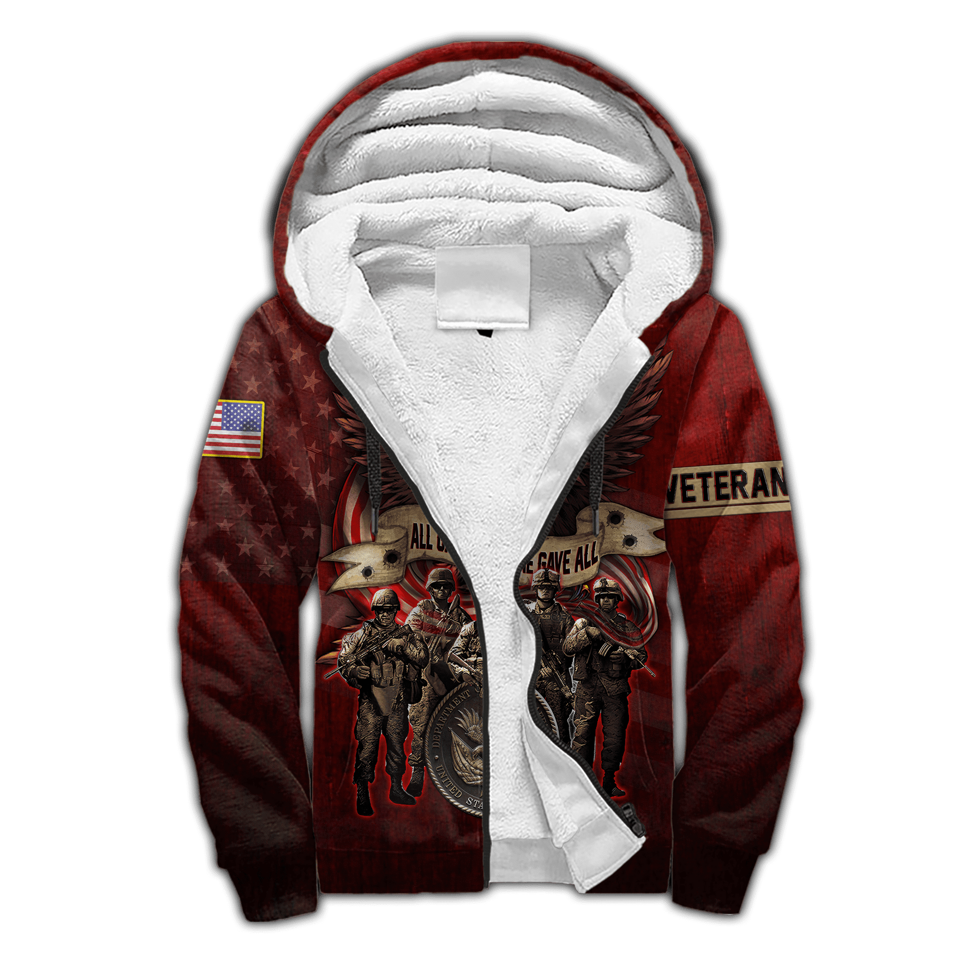 US Veteran - All Gave Some Some Gave All Unisex Shirts MON16082201-VET , Gifts for veterans