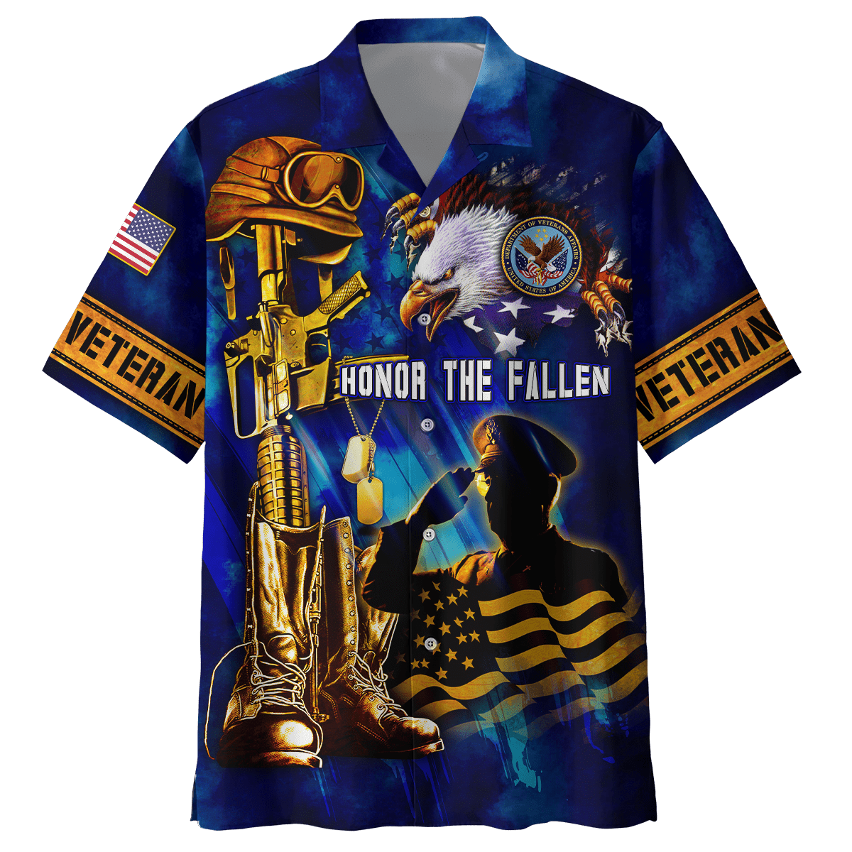 US Veteran - Honor The Fallen 3D All Over Printed Unisex Shirts MH19082201 - VET , Gifts for veterans