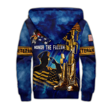US Veteran - Honor The Fallen 3D All Over Printed Unisex Shirts MH19082201 - VET , Gifts for veterans