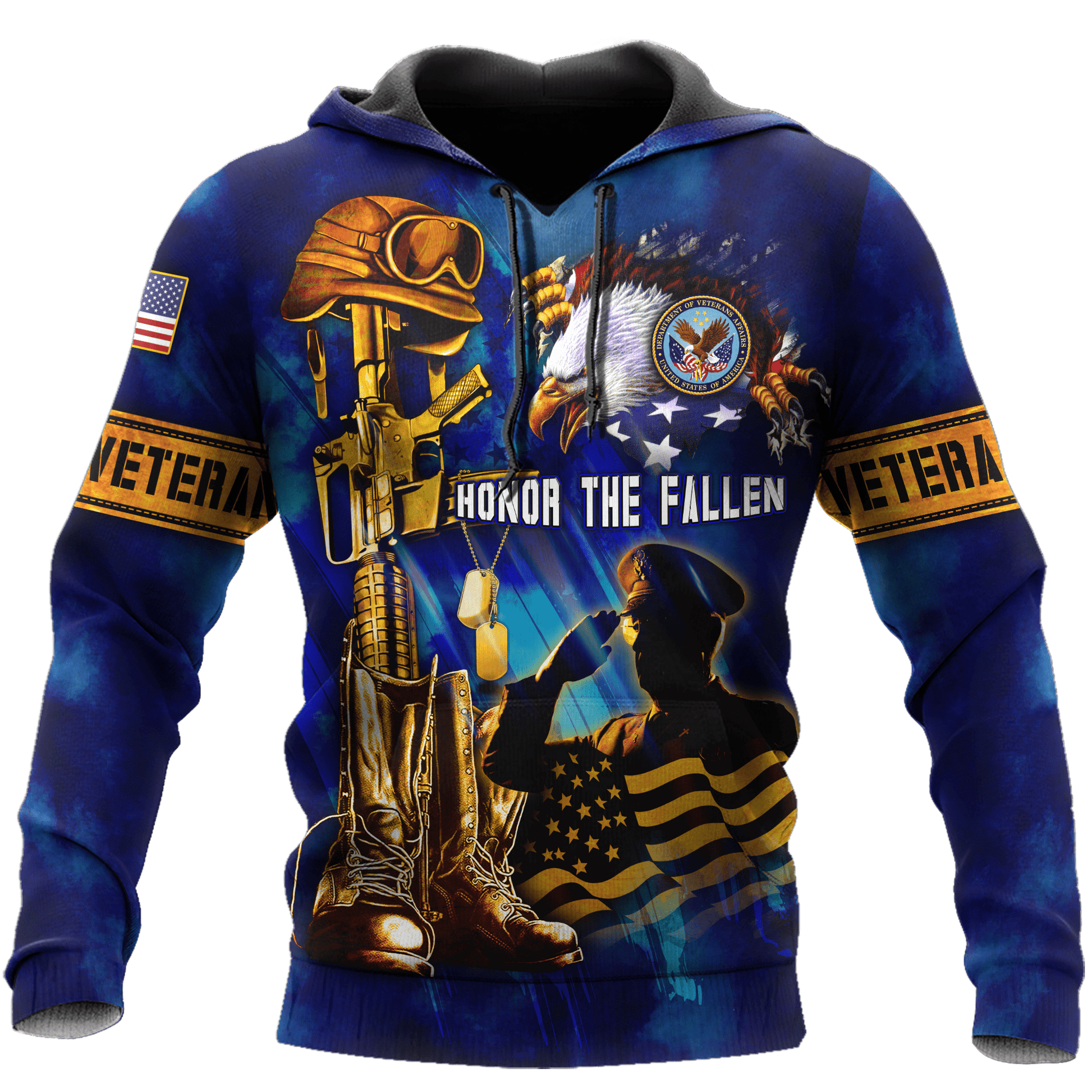 US Veteran - Honor The Fallen 3D All Over Printed Unisex Shirts MH19082201 - VET , Gifts for veterans