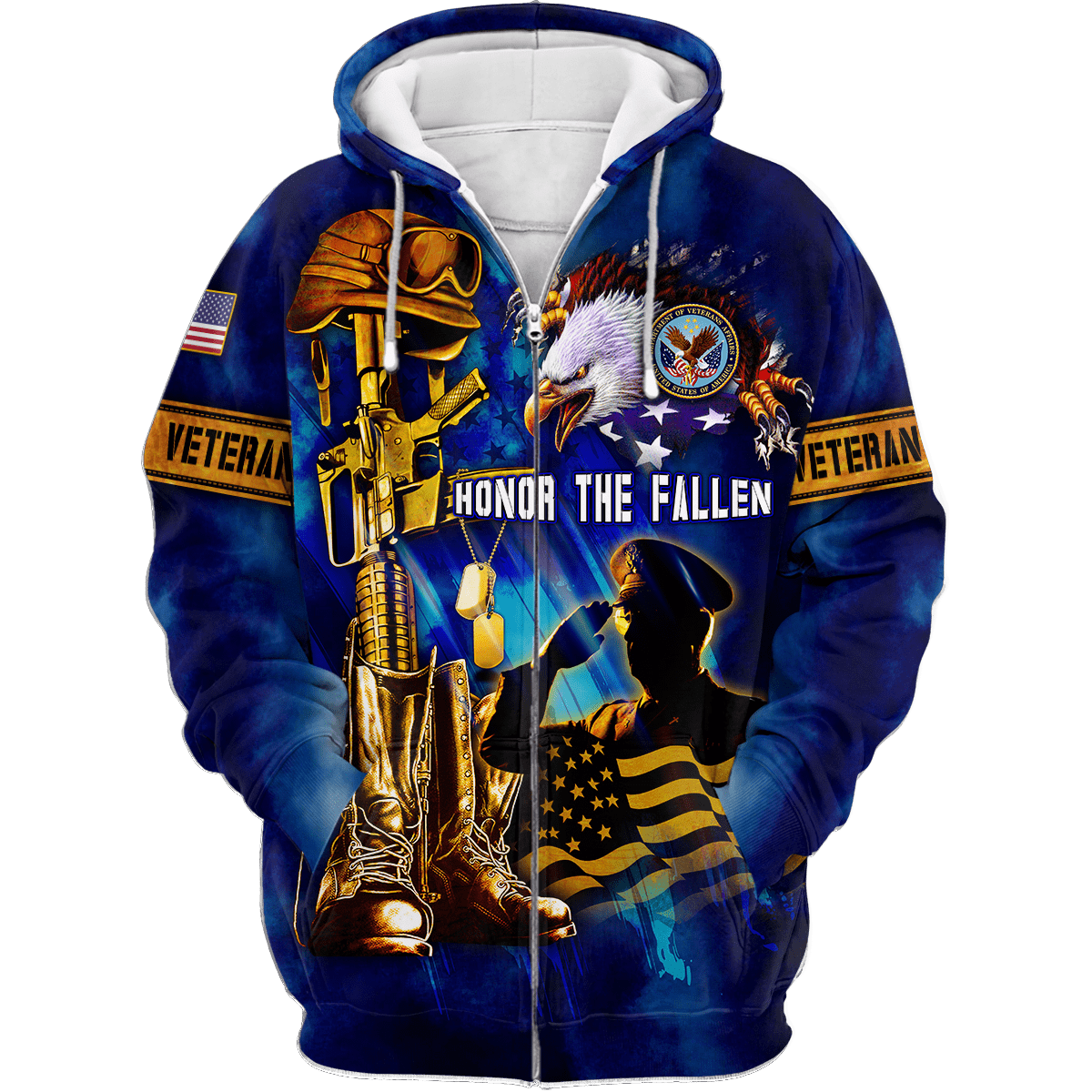 US Veteran - Honor The Fallen 3D All Over Printed Unisex Shirts MH19082201 - VET , Gifts for veterans