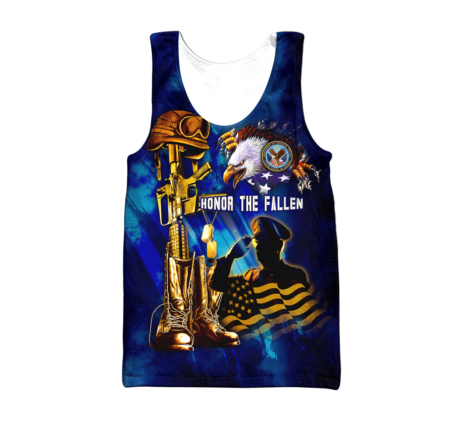 US Veteran - Honor The Fallen 3D All Over Printed Unisex Shirts MH19082201 - VET , Gifts for veterans