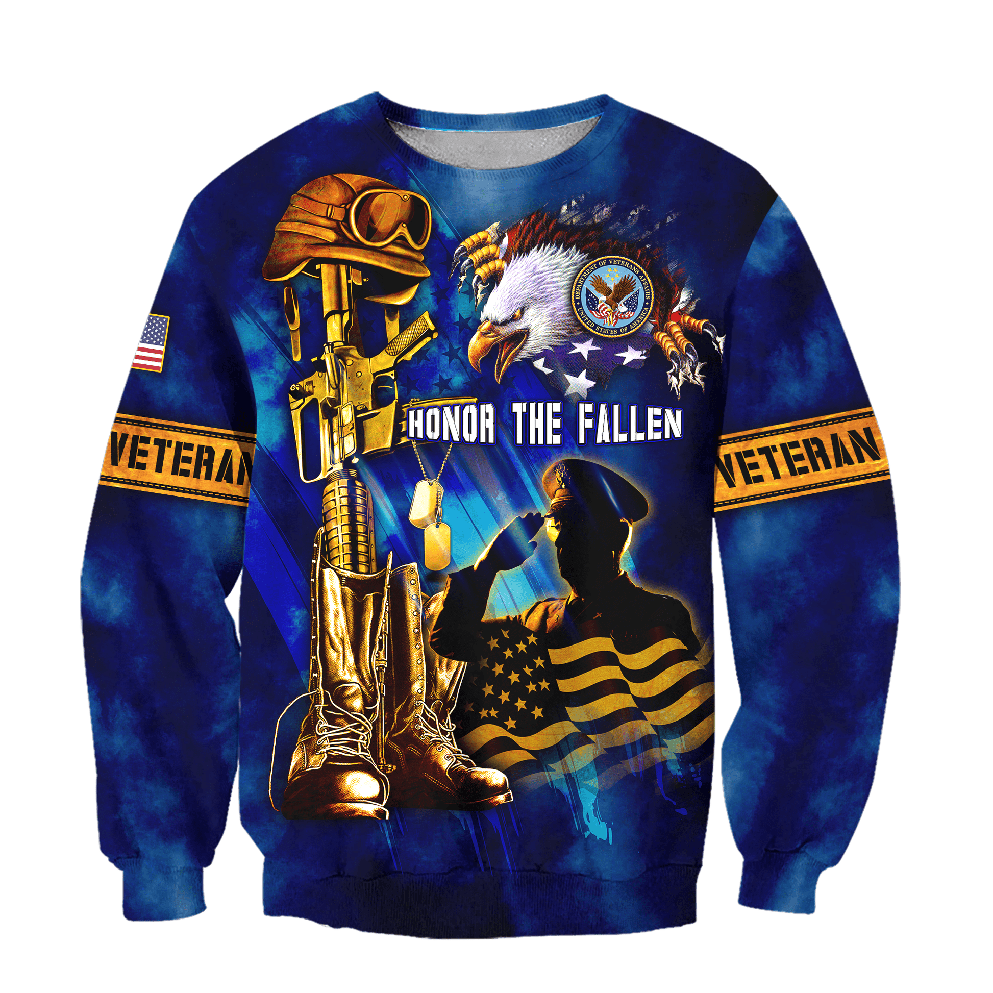 US Veteran - Honor The Fallen 3D All Over Printed Unisex Shirts MH19082201 - VET , Gifts for veterans