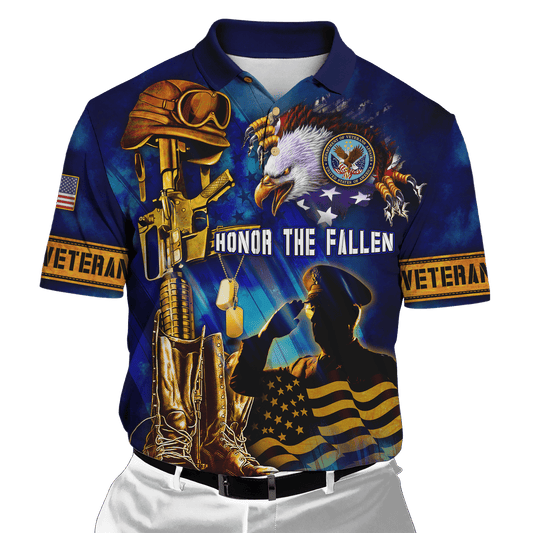 US Veteran - Honor The Fallen 3D All Over Printed Unisex Shirts MH19082201 - VET , Gifts for veterans