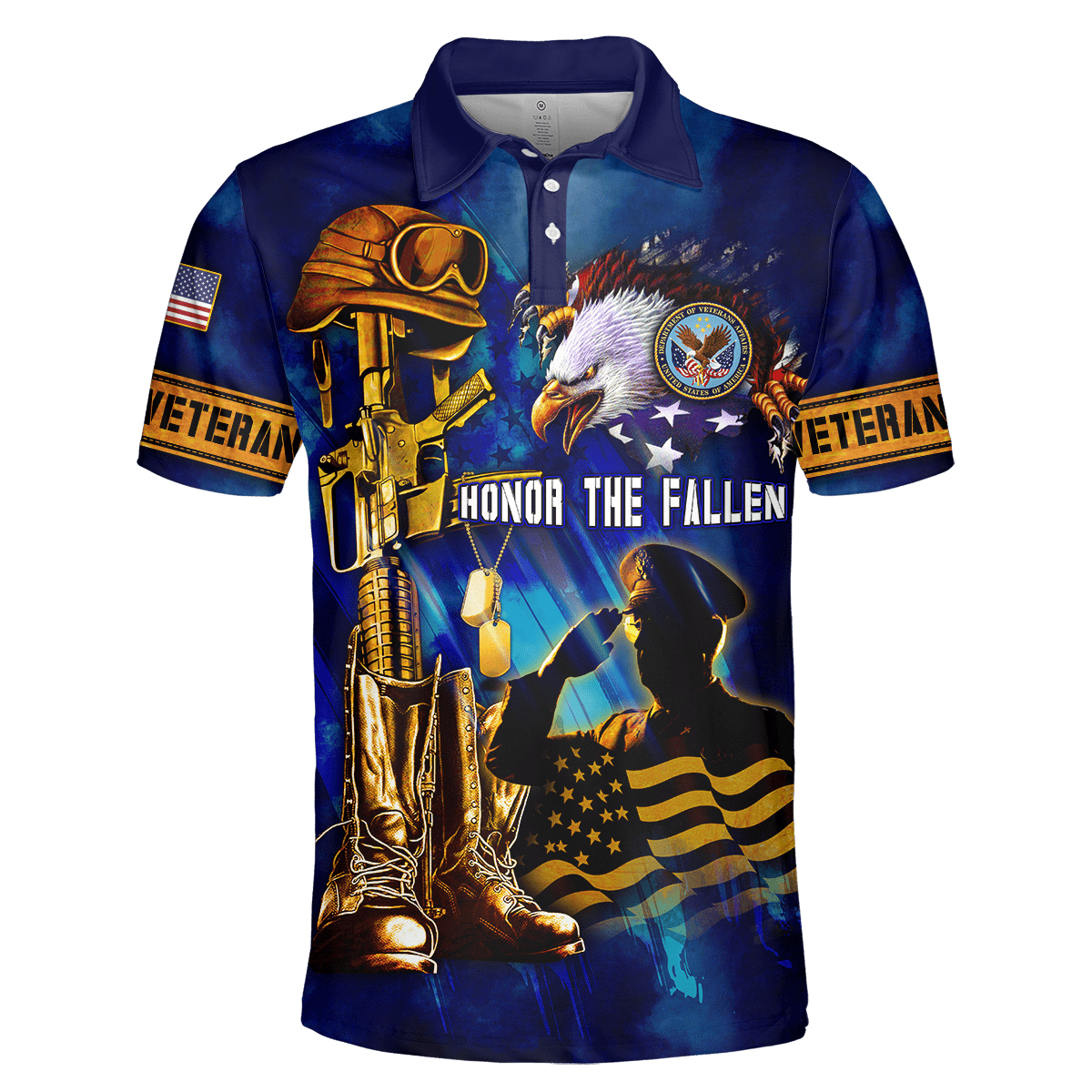 US Veteran - Honor The Fallen 3D All Over Printed Unisex Shirts MH19082201 - VET , Gifts for veterans