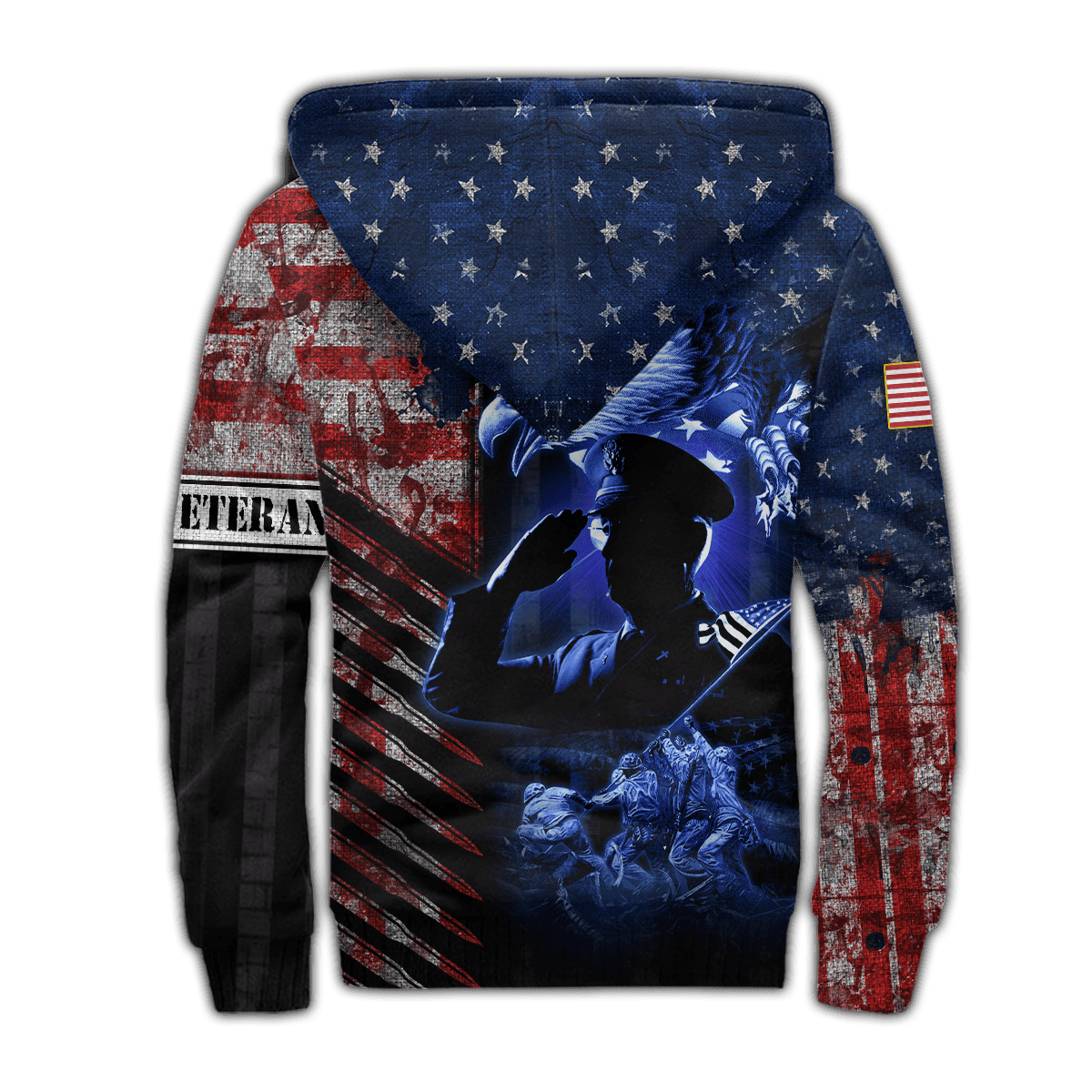 Eagle US Veteran Raising The Flag On Iwo Jima 3D All Over Printed Unisex Shirts MH19082202 - VET , Gifts for veterans