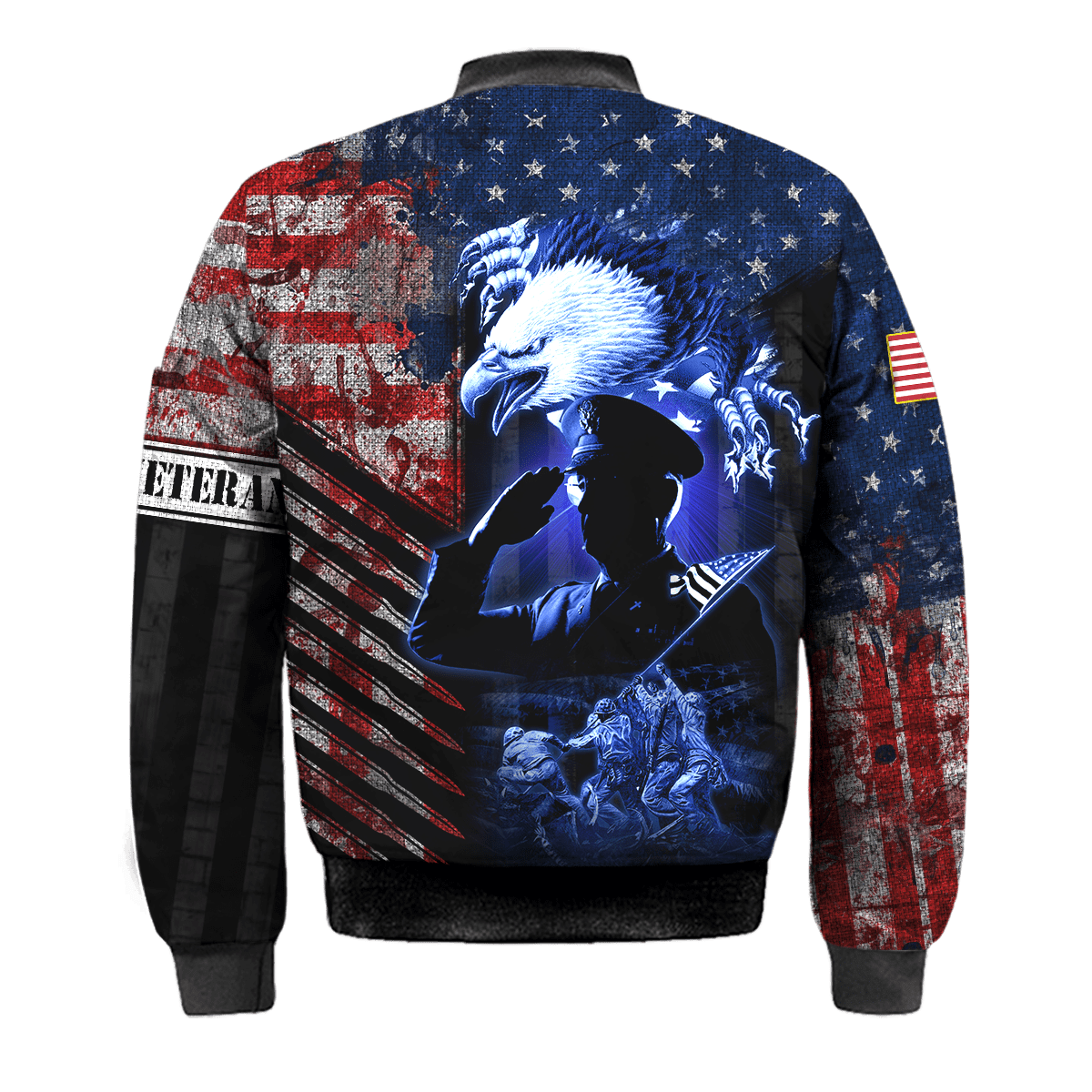 Eagle US Veteran Raising The Flag On Iwo Jima 3D All Over Printed Unisex Shirts MH19082202 - VET , Gifts for veterans
