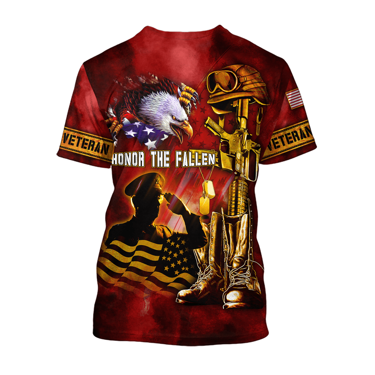 US Veteran - Honor The Fallen 3D All Over Printed Unisex Shirts MH19082203 - VET , Gifts for veterans