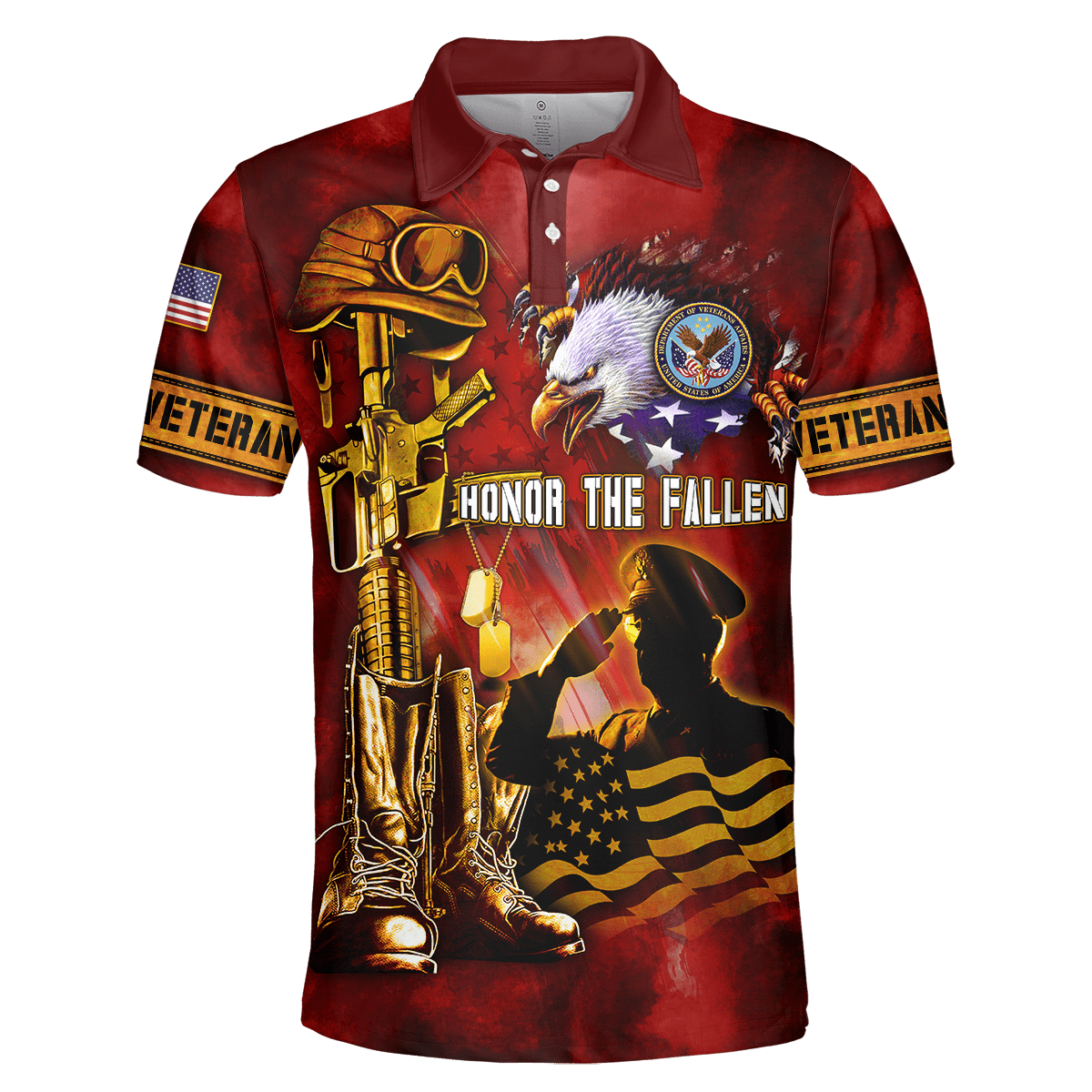 US Veteran - Honor The Fallen 3D All Over Printed Unisex Shirts MH19082203 - VET , Gifts for veterans