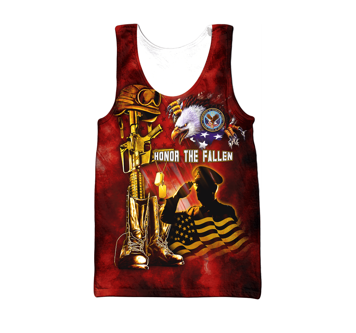 US Veteran - Honor The Fallen 3D All Over Printed Unisex Shirts MH19082203 - VET , Gifts for veterans