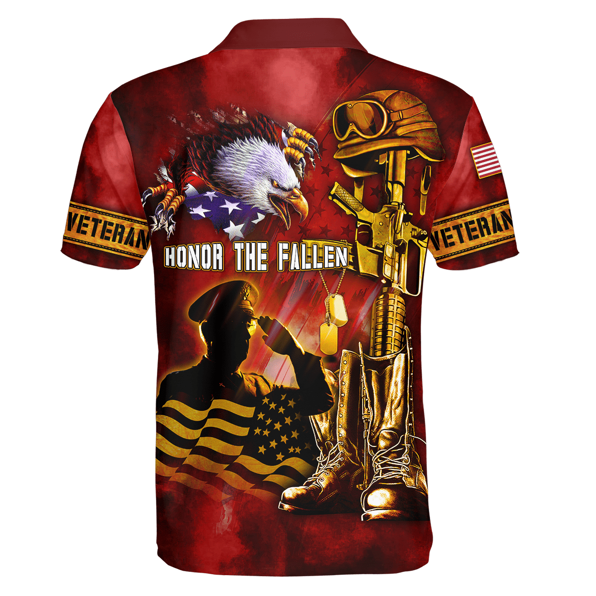 US Veteran - Honor The Fallen 3D All Over Printed Unisex Shirts MH19082203 - VET , Gifts for veterans