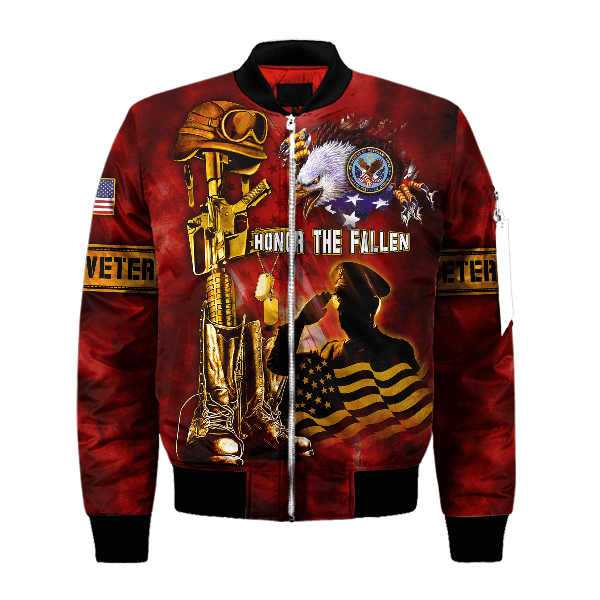 US Veteran - Honor The Fallen 3D All Over Printed Unisex Shirts MH19082203 - VET , Gifts for veterans