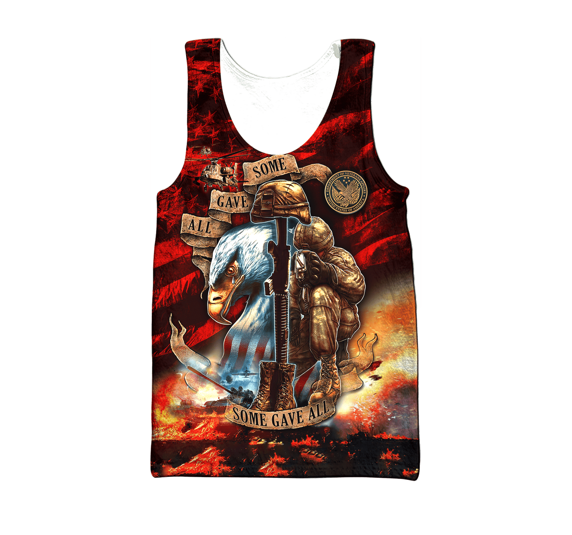 US Veteran - All Gave Some Some Gave All 3D All Over Printed Unisex Shirts MH22082201 - VET , Gifts for veterans
