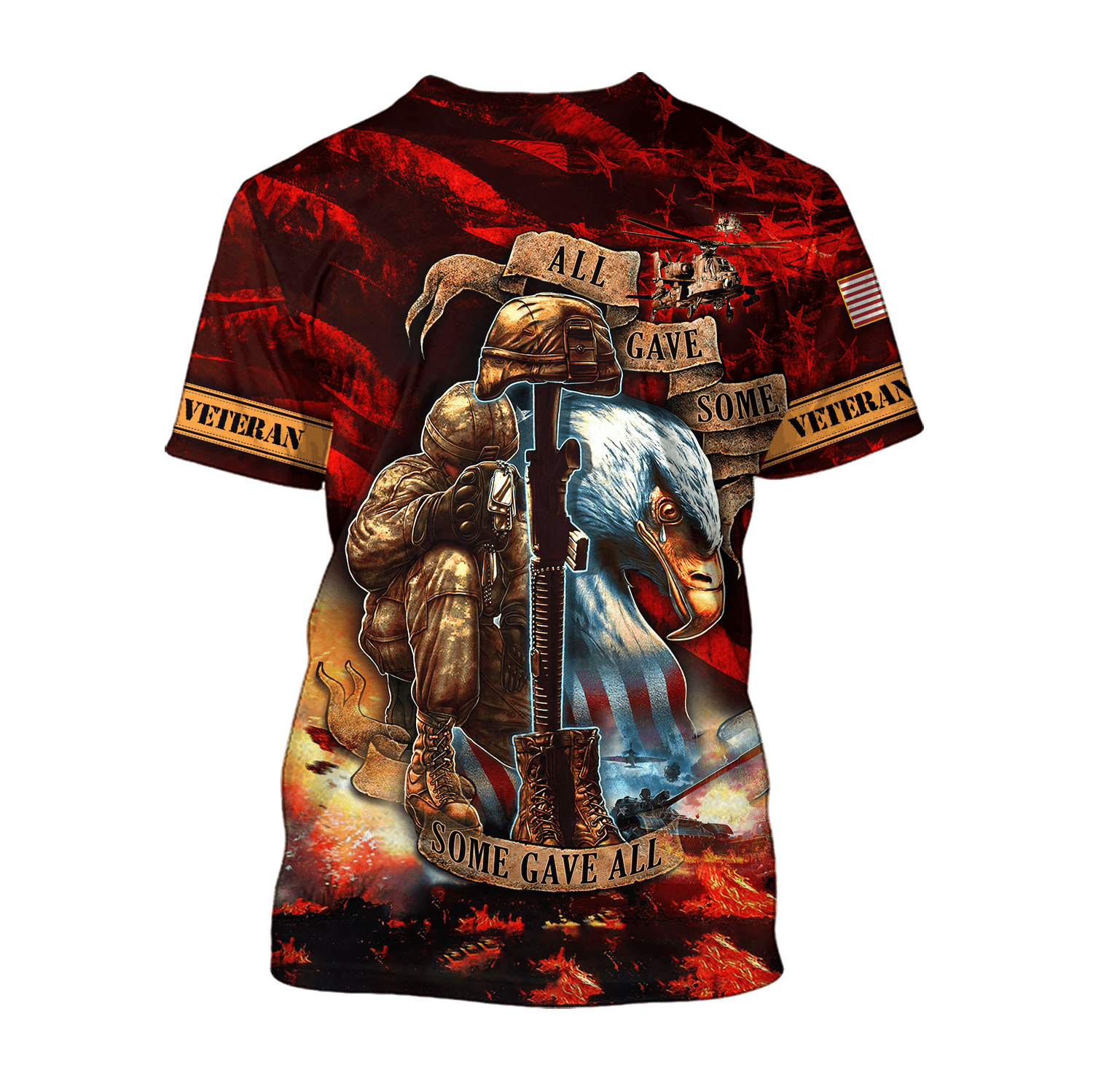 US Veteran - All Gave Some Some Gave All 3D All Over Printed Unisex Shirts MH22082201 - VET , Gifts for veterans