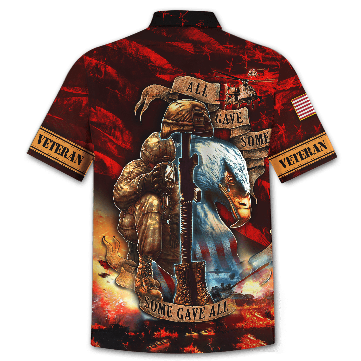 US Veteran - All Gave Some Some Gave All 3D All Over Printed Unisex Shirts MH22082201 - VET , Gifts for veterans