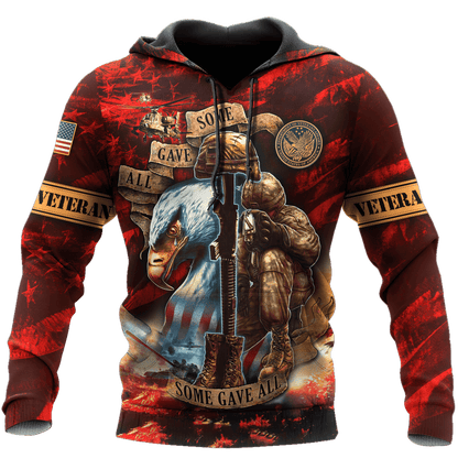 US Veteran - All Gave Some Some Gave All 3D All Over Printed Unisex Shirts MH22082201 - VET , Gifts for veterans