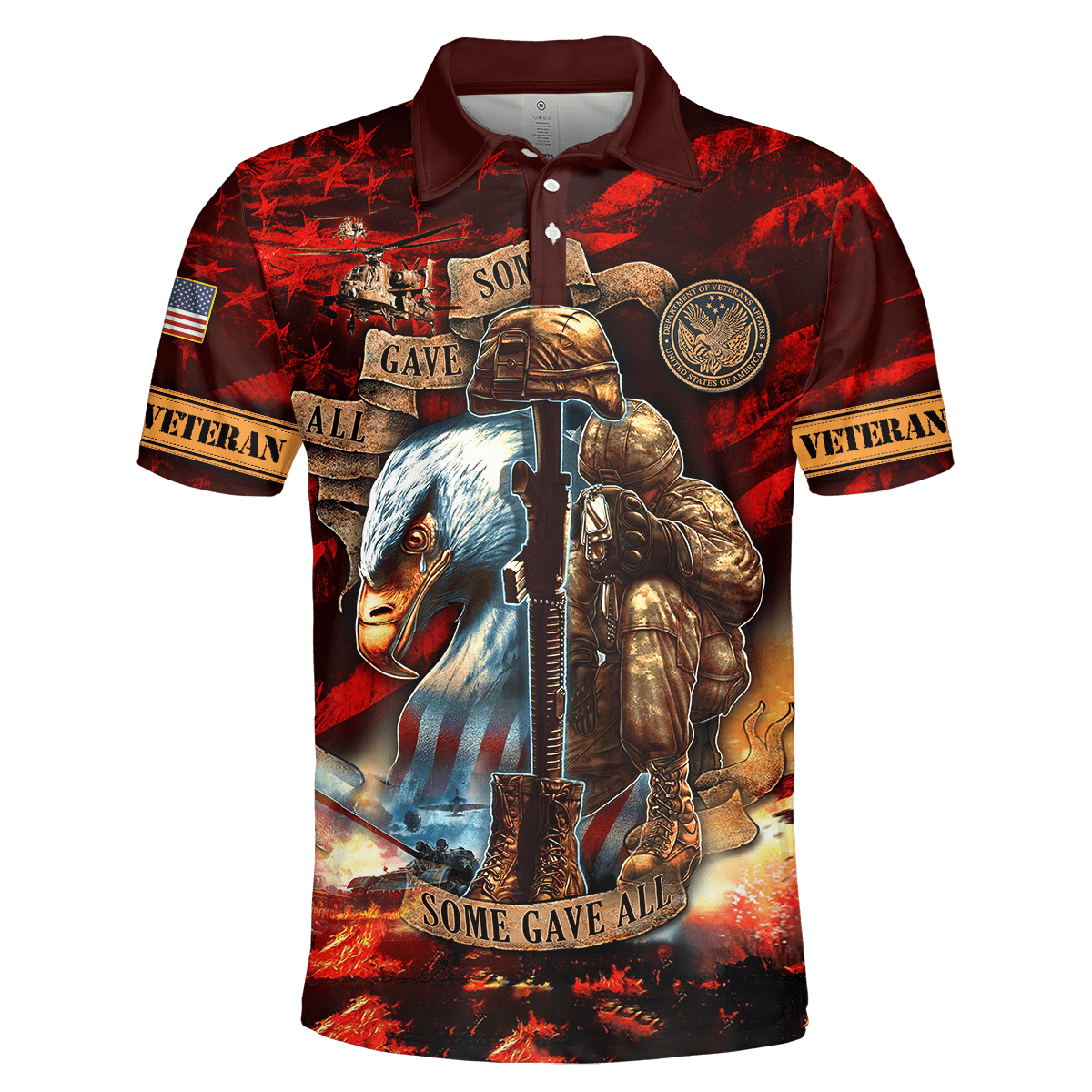 US Veteran - All Gave Some Some Gave All 3D All Over Printed Unisex Shirts MH22082201 - VET , Gifts for veterans