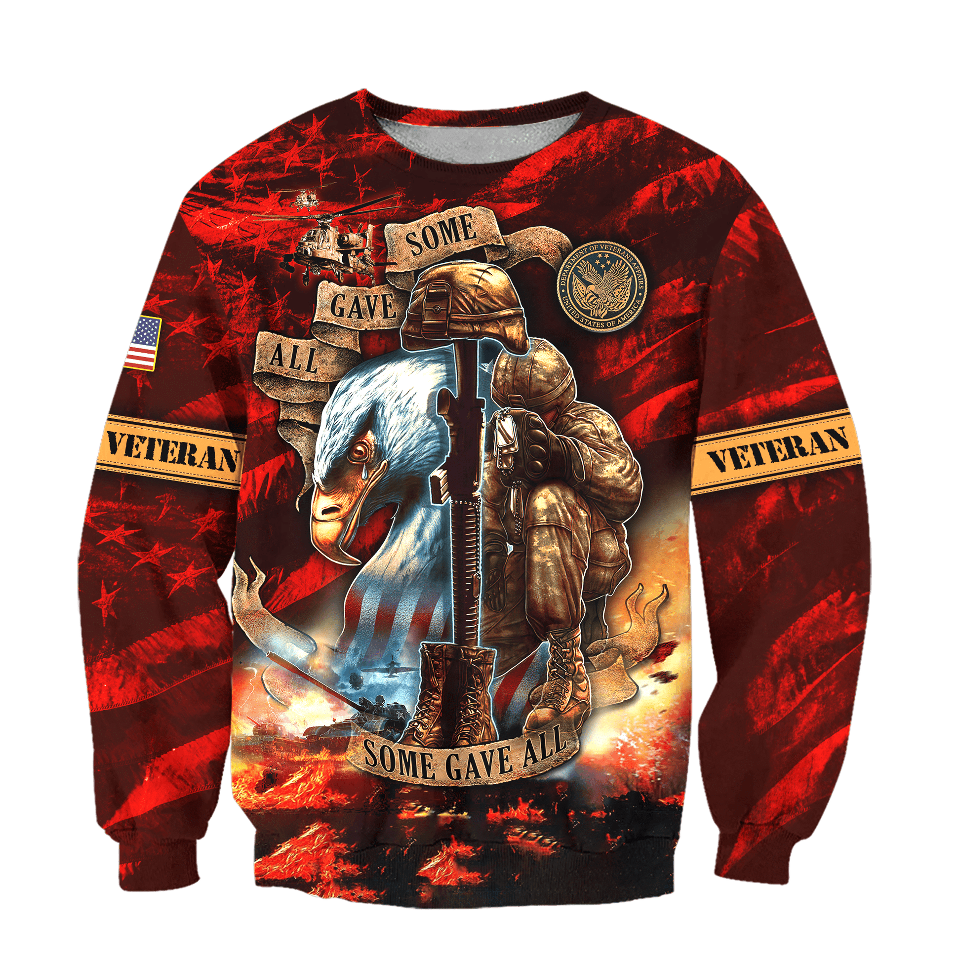 US Veteran - All Gave Some Some Gave All 3D All Over Printed Unisex Shirts MH22082201 - VET , Gifts for veterans