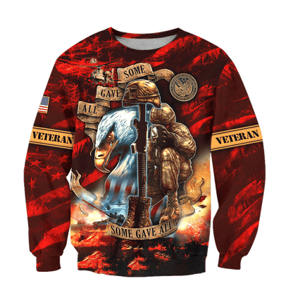 US Veteran - All Gave Some Some Gave All 3D All Over Printed Unisex Shirts MH22082201 - VET , Gifts for veterans