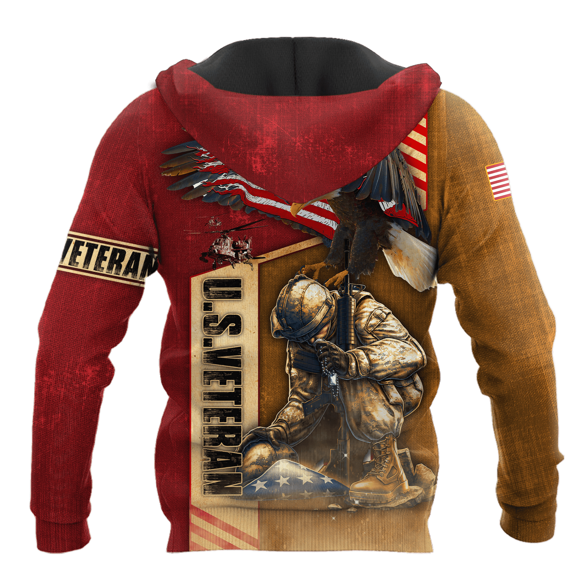 US Veteran - Never Forger Our Fallen Heroes 3D All Over Printed Unisex Shirts MH22082202 - VET , Gifts for veterans