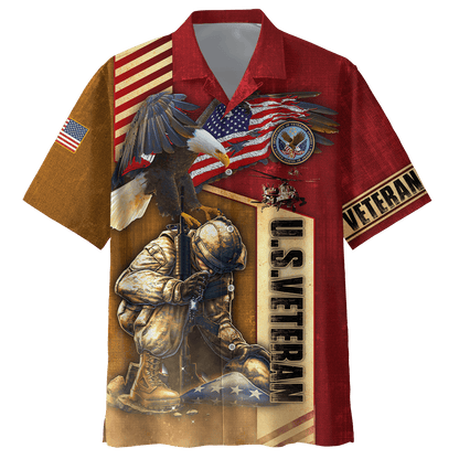 US Veteran - Never Forger Our Fallen Heroes 3D All Over Printed Unisex Shirts MH22082202 - VET , Gifts for veterans