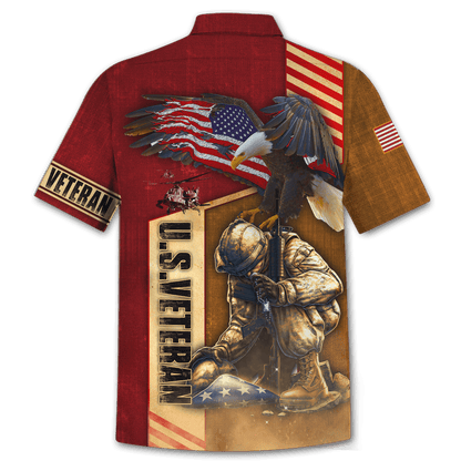 US Veteran - Never Forger Our Fallen Heroes 3D All Over Printed Unisex Shirts MH22082202 - VET , Gifts for veterans