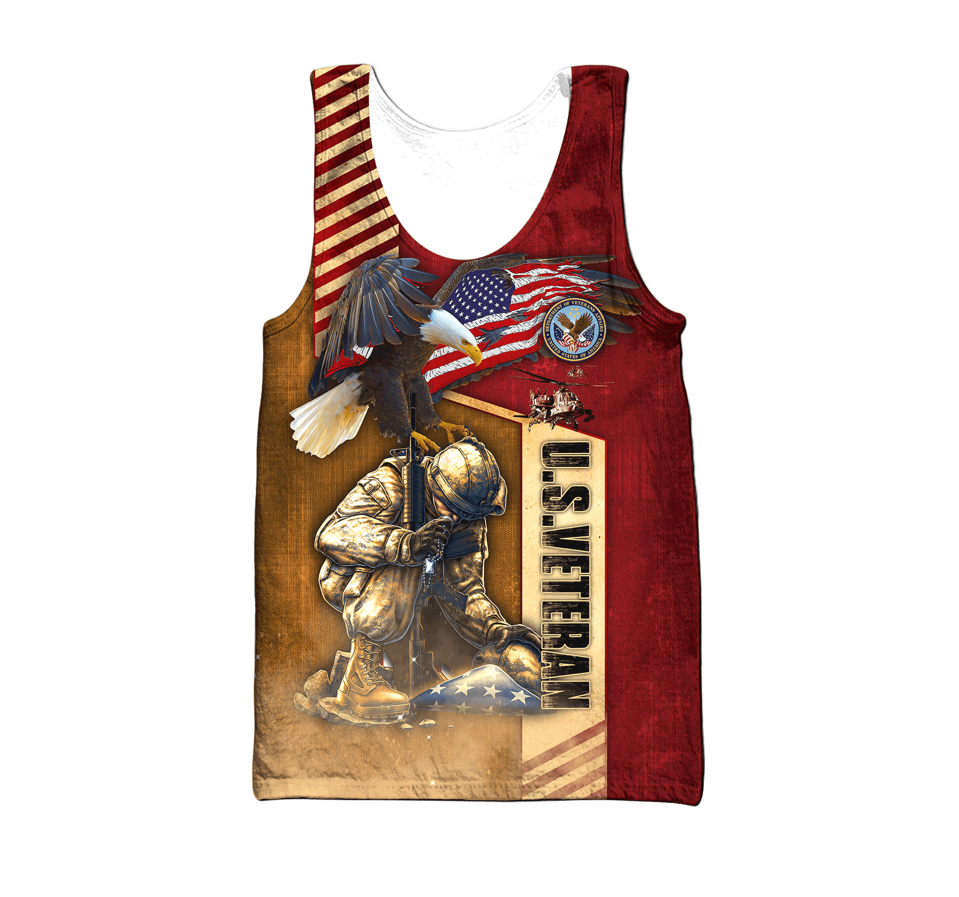 US Veteran - Never Forger Our Fallen Heroes 3D All Over Printed Unisex Shirts MH22082202 - VET , Gifts for veterans