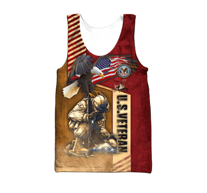 US Veteran - Never Forger Our Fallen Heroes 3D All Over Printed Unisex Shirts MH22082202 - VET , Gifts for veterans