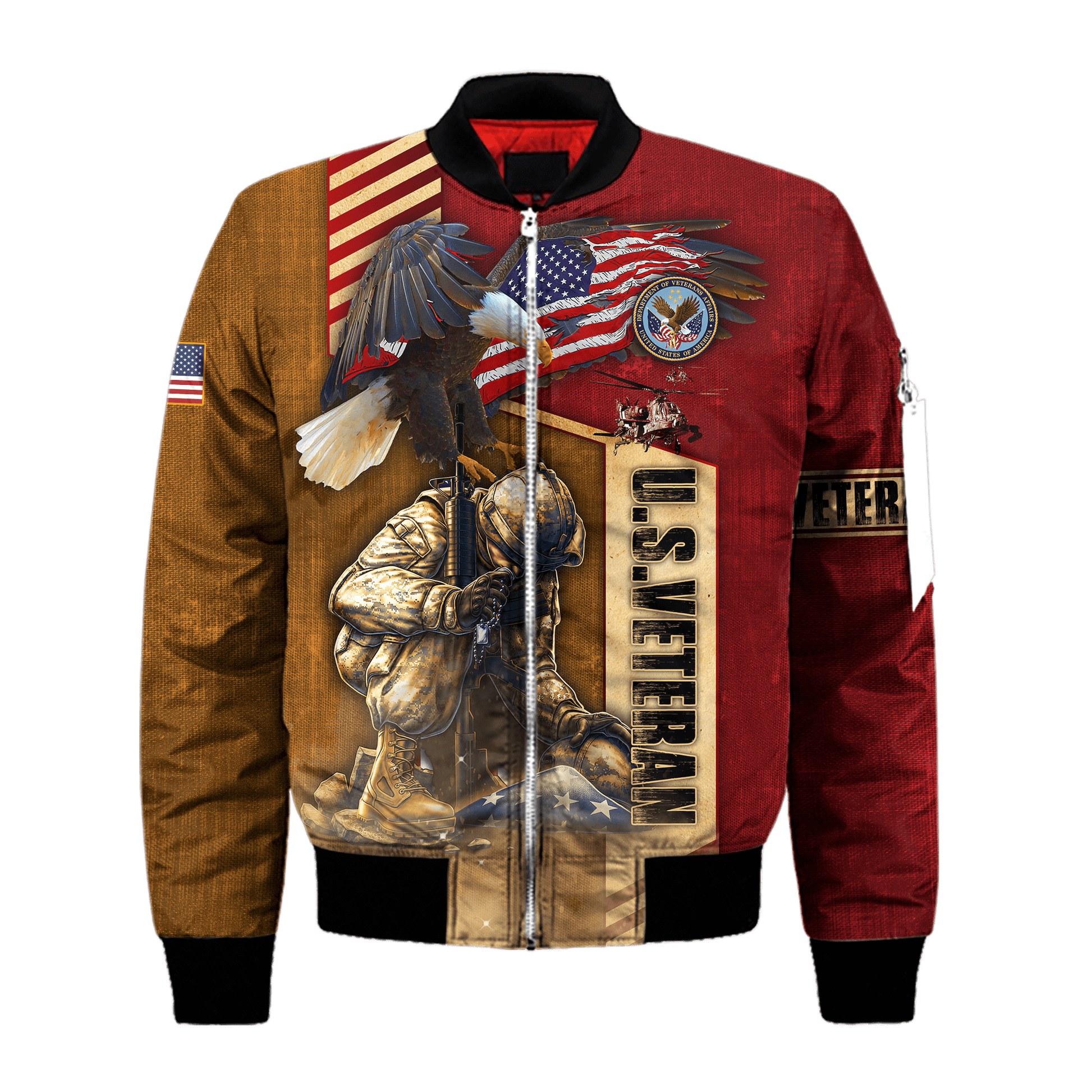 US Veteran - Never Forger Our Fallen Heroes 3D All Over Printed Unisex Shirts MH22082202 - VET , Gifts for veterans