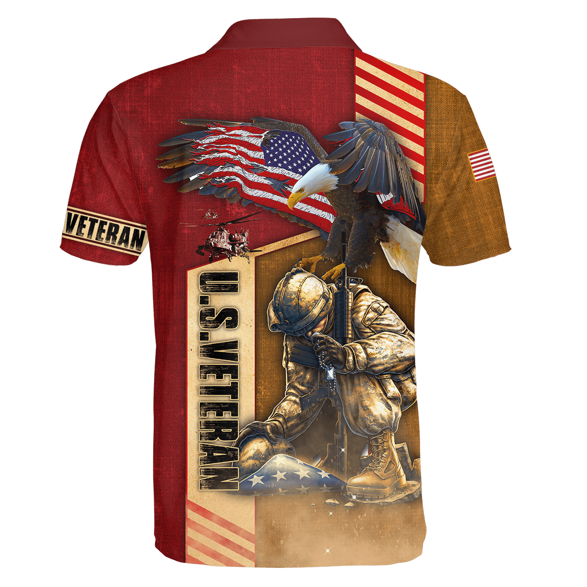US Veteran - Never Forger Our Fallen Heroes 3D All Over Printed Unisex Shirts MH22082202 - VET , Gifts for veterans