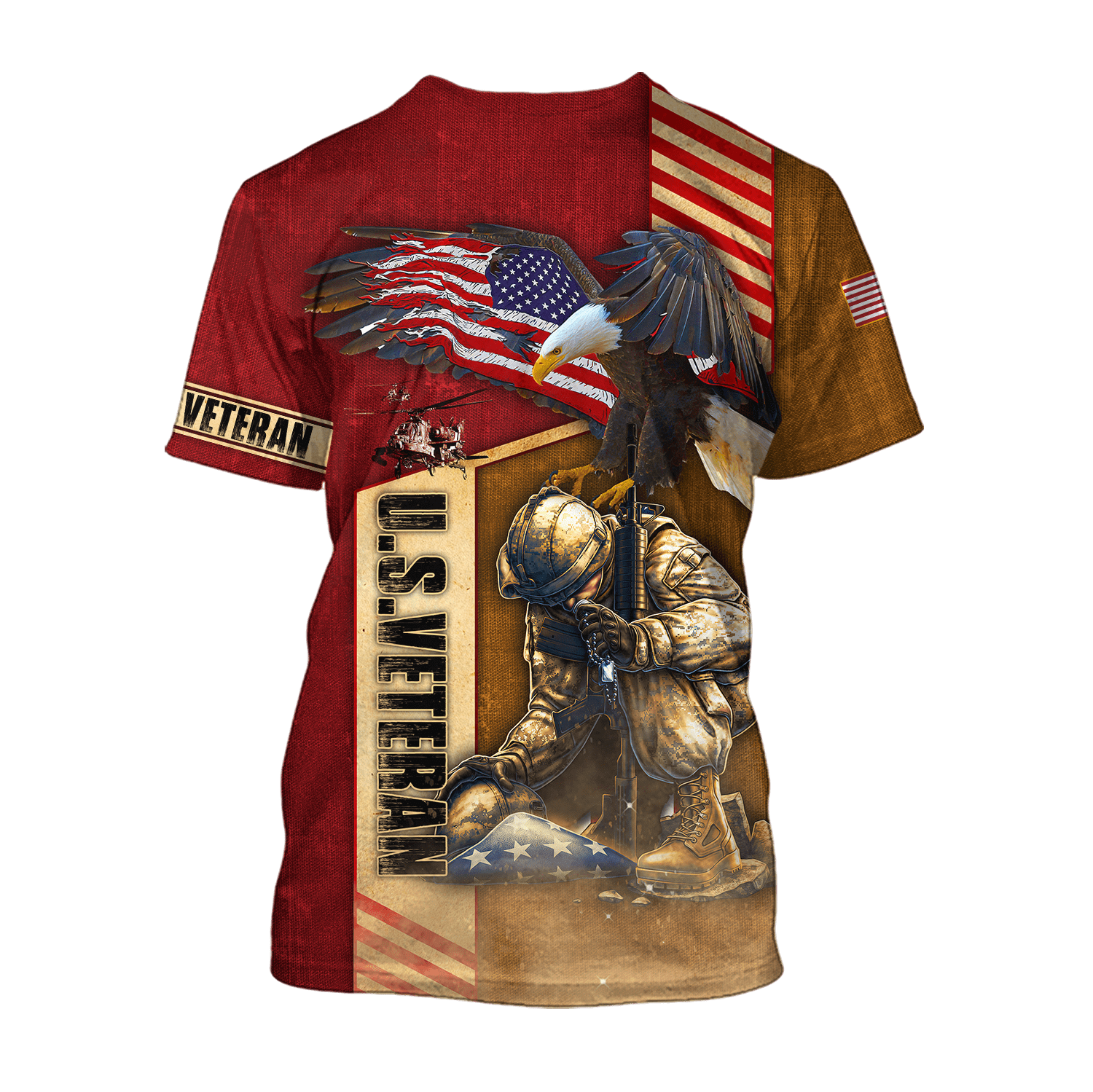 US Veteran - Never Forger Our Fallen Heroes 3D All Over Printed Unisex Shirts MH22082202 - VET , Gifts for veterans