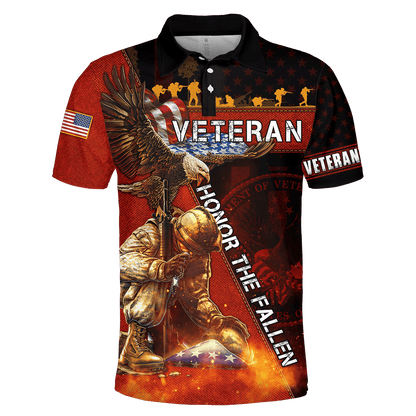 US Veteran - Honor The Fallen 3D All Over Printed Unisex Shirts MON19082201-VET , Gifts for veterans