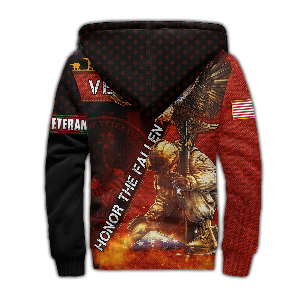 US Veteran - Honor The Fallen 3D All Over Printed Unisex Shirts MON19082201-VET , Gifts for veterans
