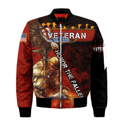 US Veteran - Honor The Fallen 3D All Over Printed Unisex Shirts MON19082201-VET , Gifts for veterans