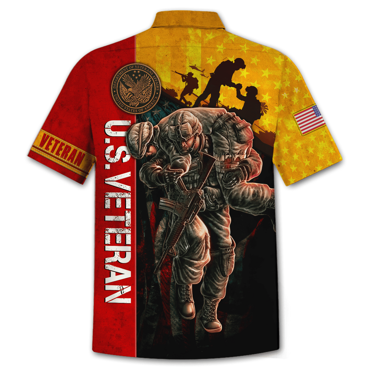 US Veteran - Never Forger Our Fallen Heroes 3D All Over Printed Unisex Shirts MON20082201-VET , Gifts for veterans