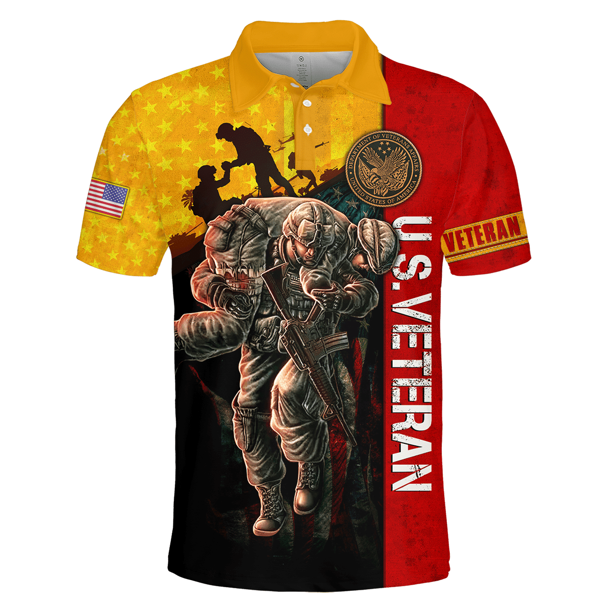 US Veteran - Never Forger Our Fallen Heroes 3D All Over Printed Unisex Shirts MON20082201-VET , Gifts for veterans