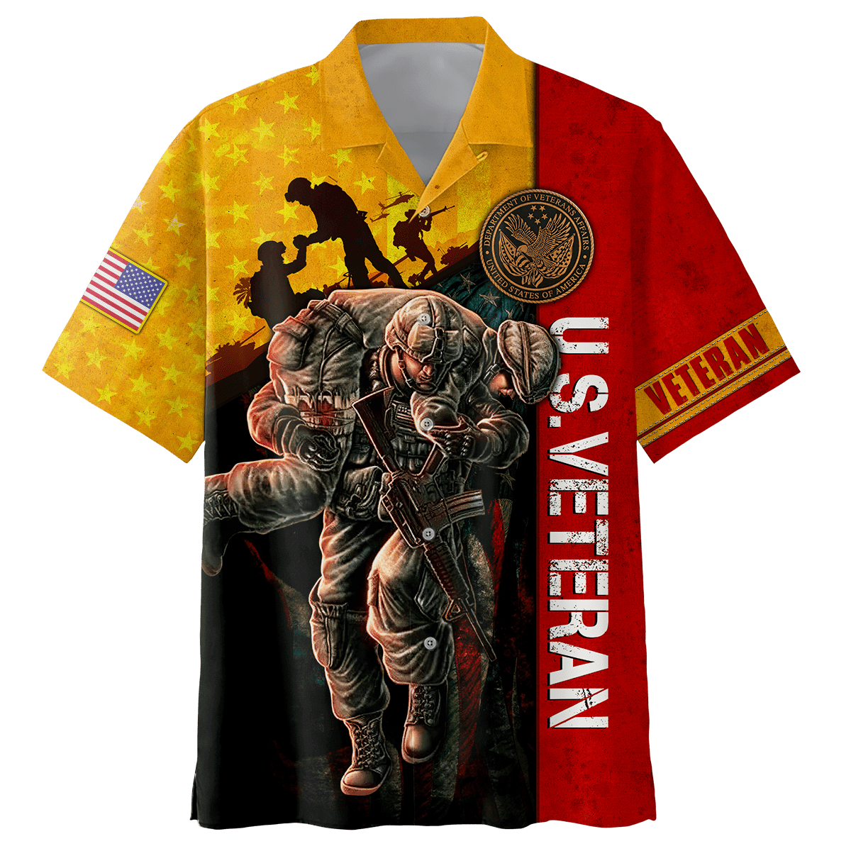 US Veteran - Never Forger Our Fallen Heroes 3D All Over Printed Unisex Shirts MON20082201-VET , Gifts for veterans
